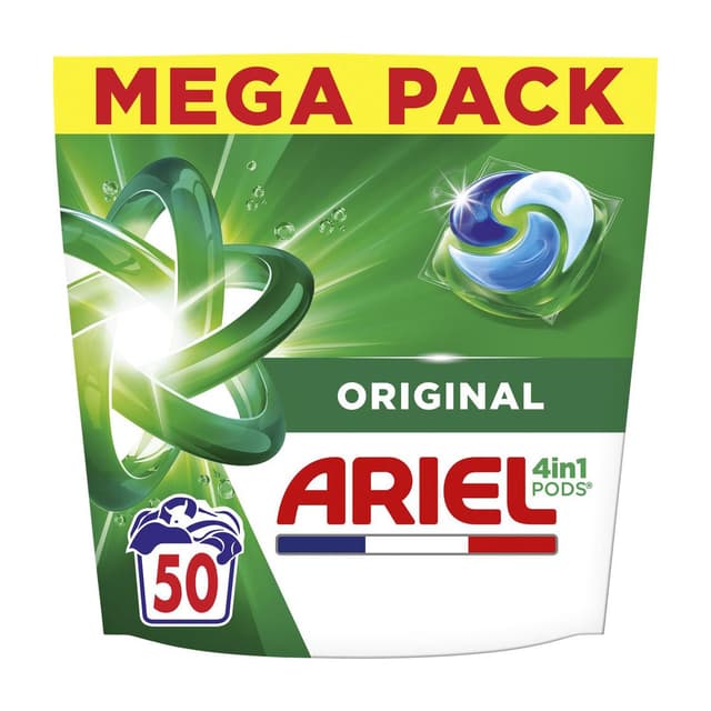 8006530151436 - Ariel - Lessive Capsules 4in1 Pods Original Mega Pack