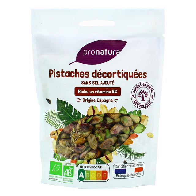 3760099531836 - Pronatura - Pistaches Décortiquées Espagne, Bio