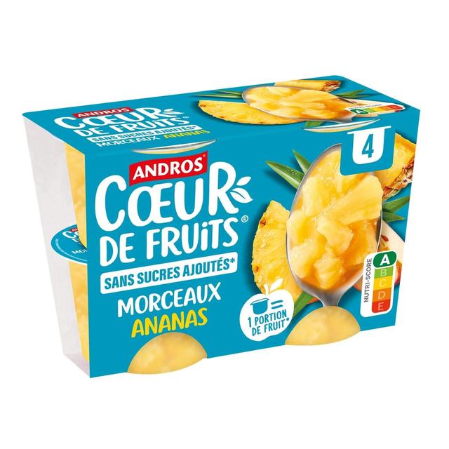 3608580161936 - Andros - Morceaux d'ananas sans sucre ajouté