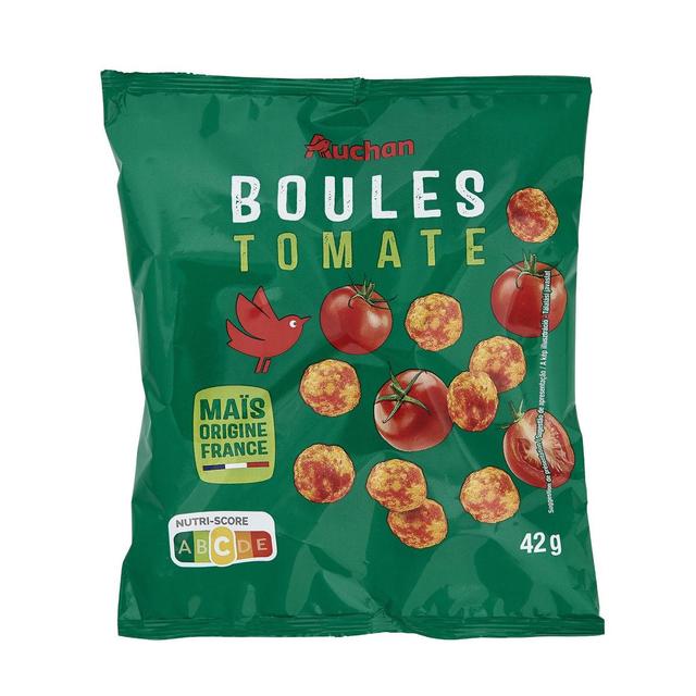 3596710482436 - Auchan - Biscuits soufflés à la tomate