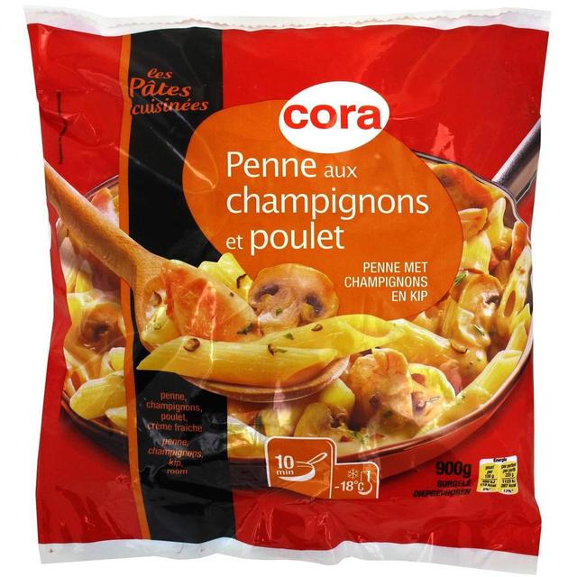 3257982123136 - Cora - Penne aux champignons et poulet