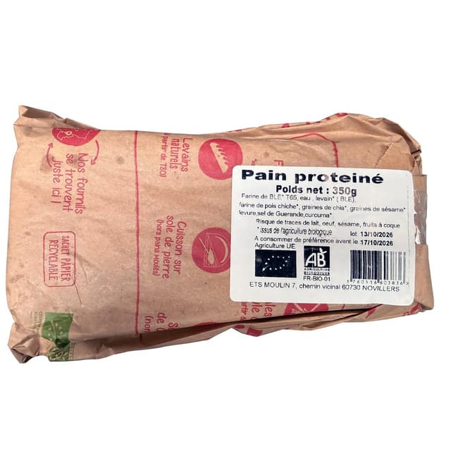 3760116603836 - Etablissements Moulin - Pain Protéiné Bio