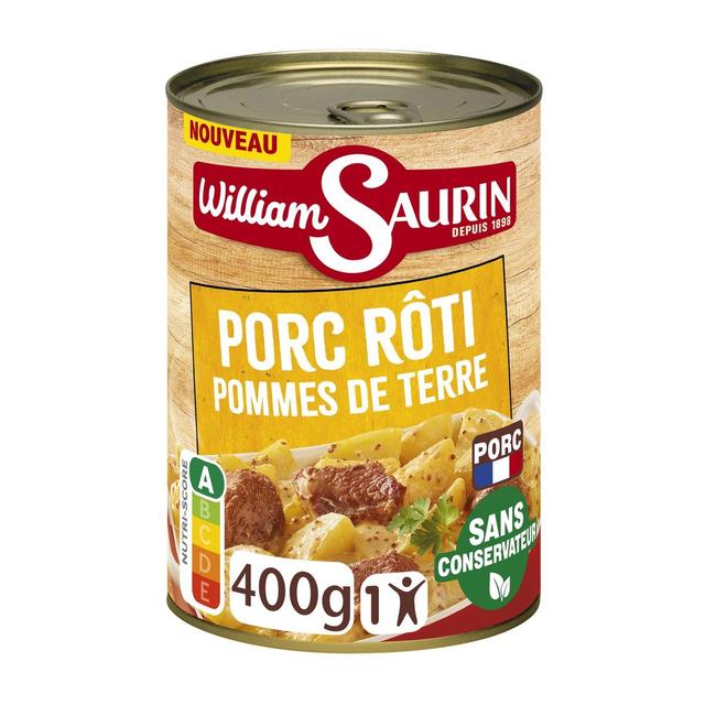 3261055955036 - William Saurin - Porc Rôti Pomme de Terres et Sauce Moutarde
