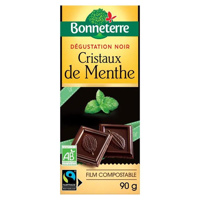 3396411245336 - Bonneterre - Chocolat Noir Cristaux de Menthe Bio