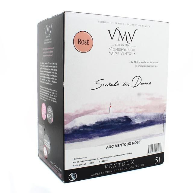 3302930005436 - Ventoux rosé AOP - Secrets des Dames 13°
