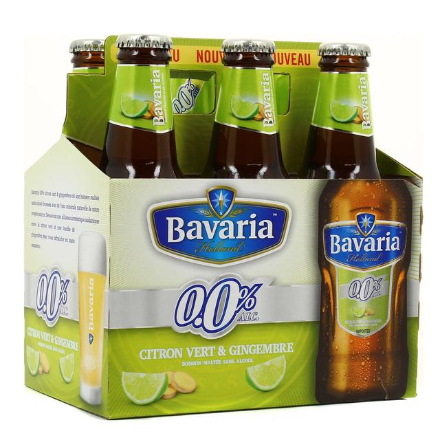8714800035736 - Bavaria - Bière blanche citron vert & gingembre 0.00°