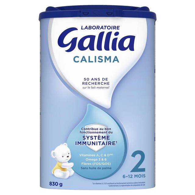 3041091725936 - Laboratoire Gallia - Lait bébé en poudre Calisma 2ème âge, 6-12 mois