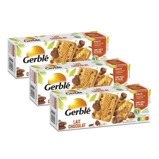 2050000306136 - Gerblé Vitalité - 20 Biscuits Lait Chocolat