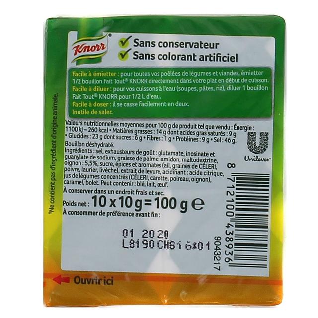 8712100438936 - Knorr - Fait tout 100% végétal