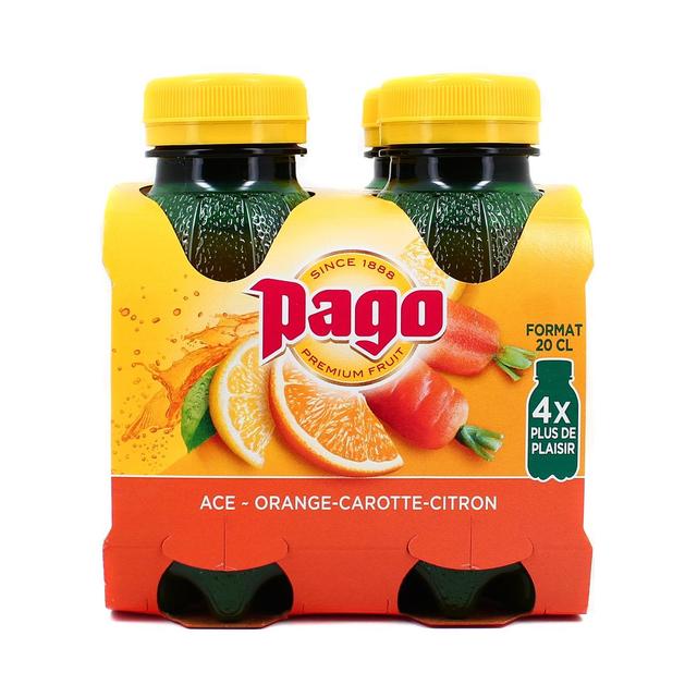9002515600837 - Pago - Nectar d'orange, carotte et citron