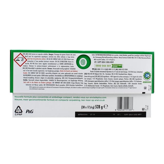 8006530151337 - Ariel - Lessive Capsules 4in1 Pods Aloé Vera