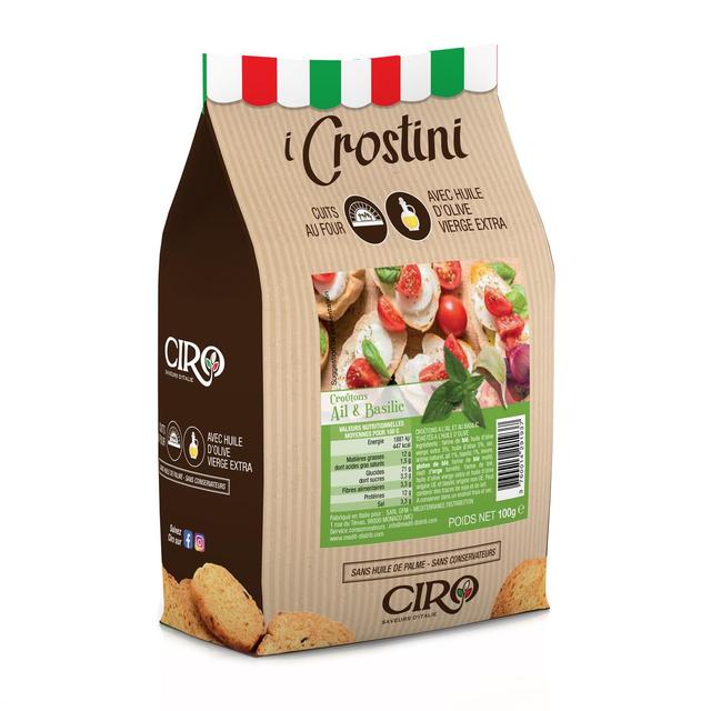 3760014291937 - Ciro - Crostini Ail et Basilic