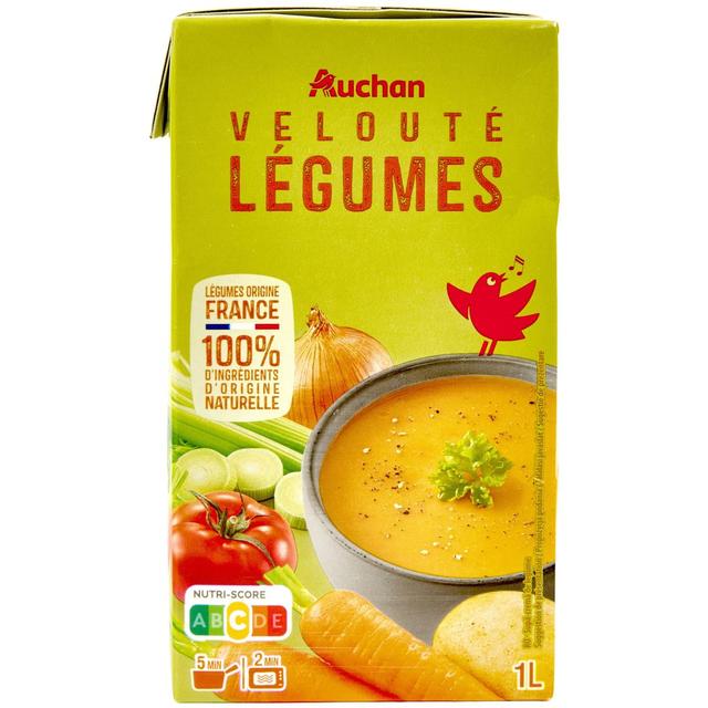 3596710494637 - Auchan - Soupe velouté de légumes