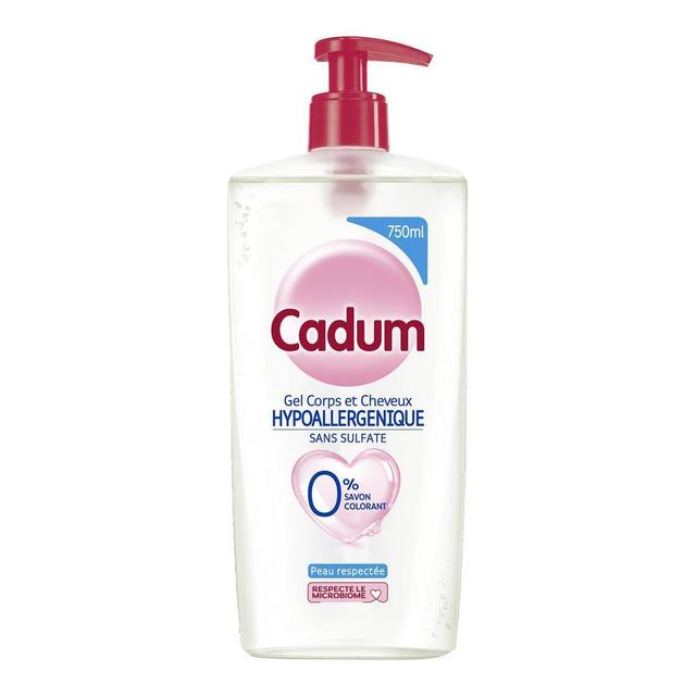 3600551125237 - Cadum - Gel Corps et Cheveux Hypoallergénique Sans Sulfate