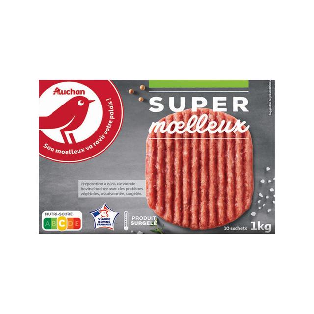 3596710555437 - Auchan - Haché super moelleux 15%mg