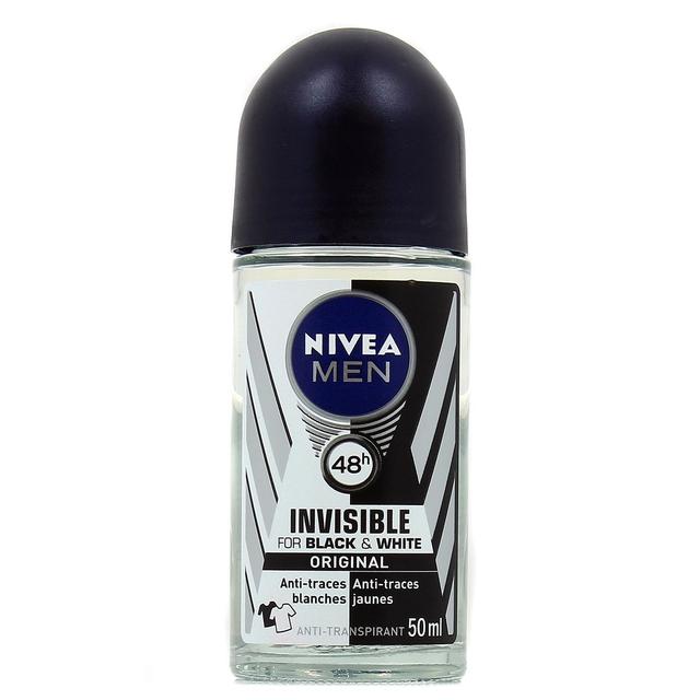 4005900035837 - Nivea Men - Déodorant bille 48h invisible for black et white original