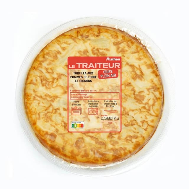 3254568037337 - Auchan Le Traiteur - Tortilla aux Oignons