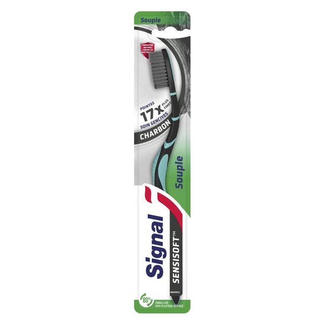 8720181237737 - Signal - Brosse a dents Souple Sensisoft Charbon