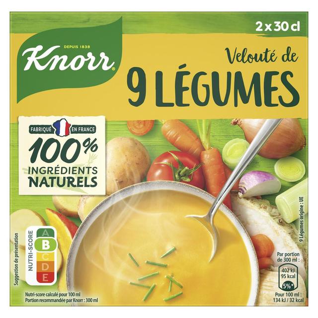 8720182648037 - Knorr - Soupe Velouté de 9 légumes