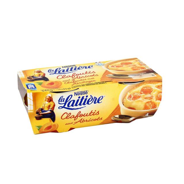 3023290208137 - La laitière - Clafoutis abricot