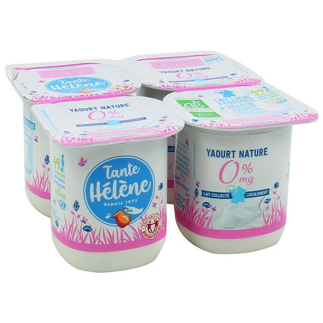3273220130438 - Tante Hélène - Yaourt 0% bio nature