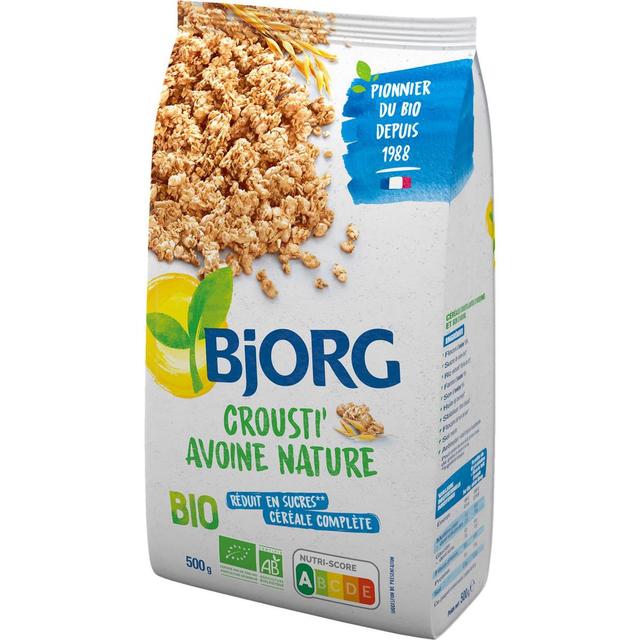 3229820800738 - Bjorg - Crousti Avoine Nature Bio