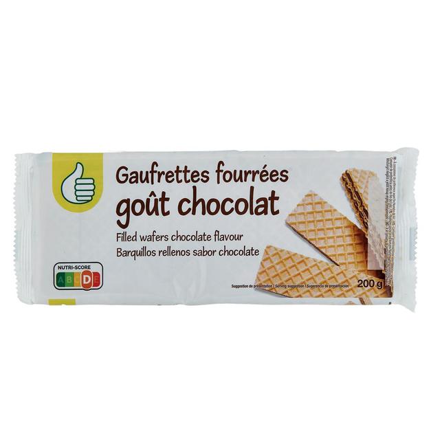 3596710491438 - Pouce - Gaufrettes fourrées goût chocolat