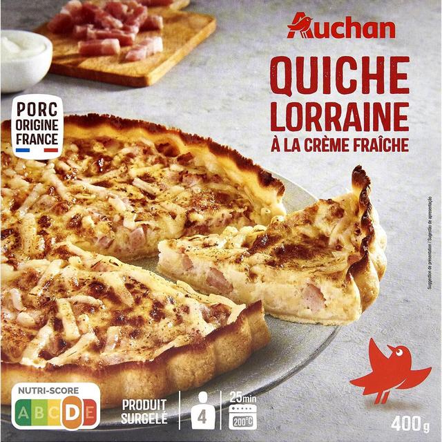 3596710081738 - Auchan - Quiche Lorraine