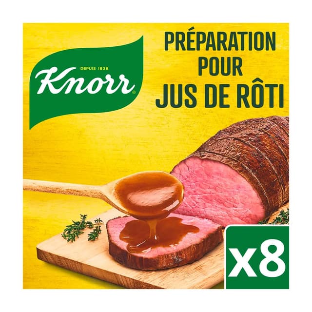 3011360031938 - Knorr - Jus de rôti - 8 Cubes