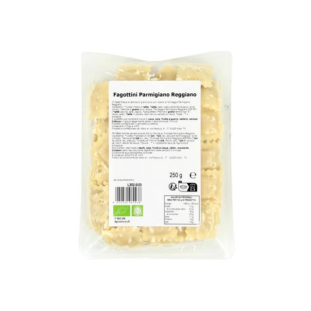 8022230062438 - Oggi Cucino - Raviolis Fagottini Parmesan Bio