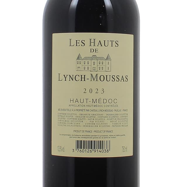 3760126914038 - Haut-Médoc AOC - Les Hauts de Lynch Moussas
