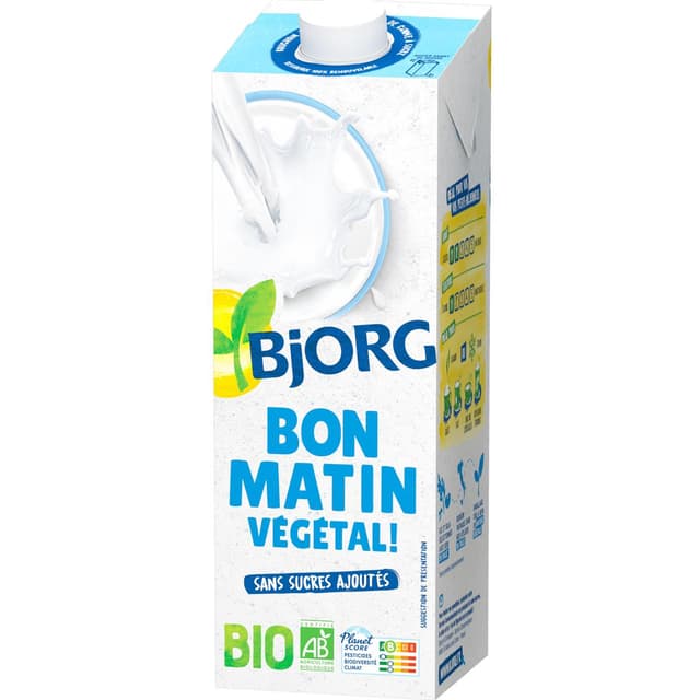 3229820805238 - Bjorg - Bon Matin Boisson Végétale Bio
