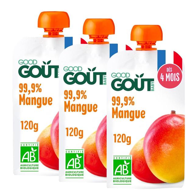 2050000395338 - Good Goût - Mangue Bio Gourde Bébé Dès 4 mois