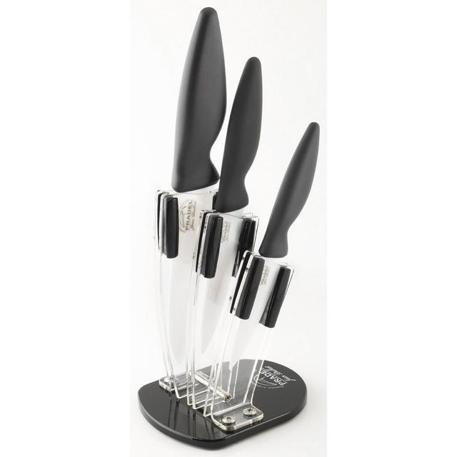 3219331675338 - Pradel - 3 couteaux en bloc Lame céramique