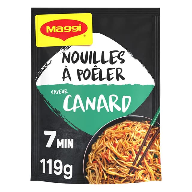 8585002445438 - Maggi - Nouilles saveur canard à poêler en sachet