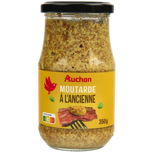 3254565157038 - Auchan - Moutarde à l'ancienne