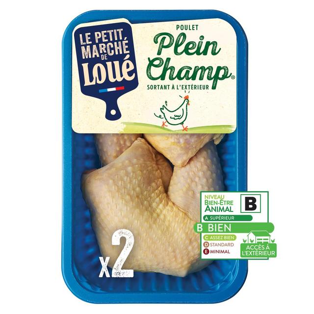 3266980017538 - Loué - Cuisses de Poulet Jaune Plein Champ