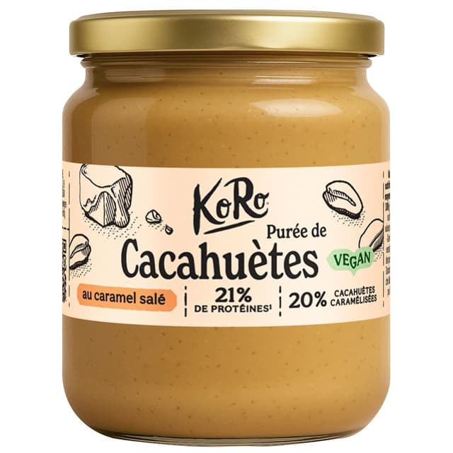 4255582817638 - Koro - Beurre de cacahuète au caramel salé