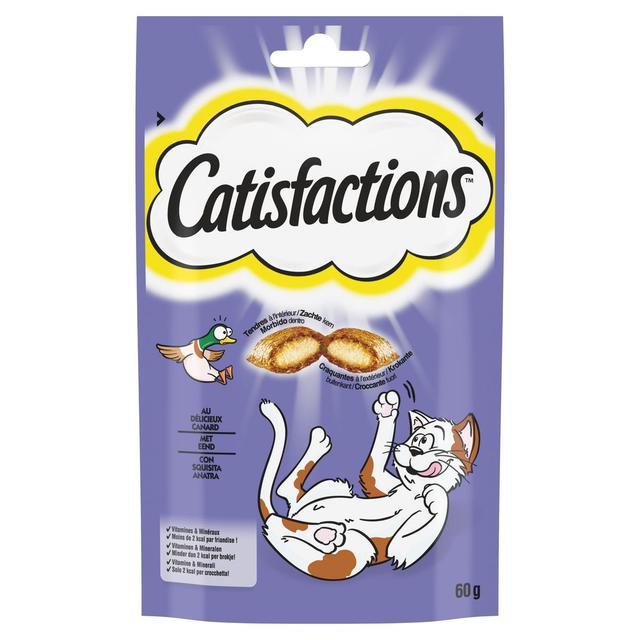 5998749118238 - Catisfactions - Friandises Canard pour chat et chaton