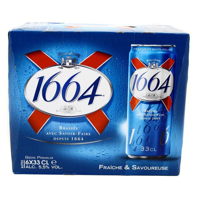 3080216048338 - 1664 - Bière blonde 5.5°