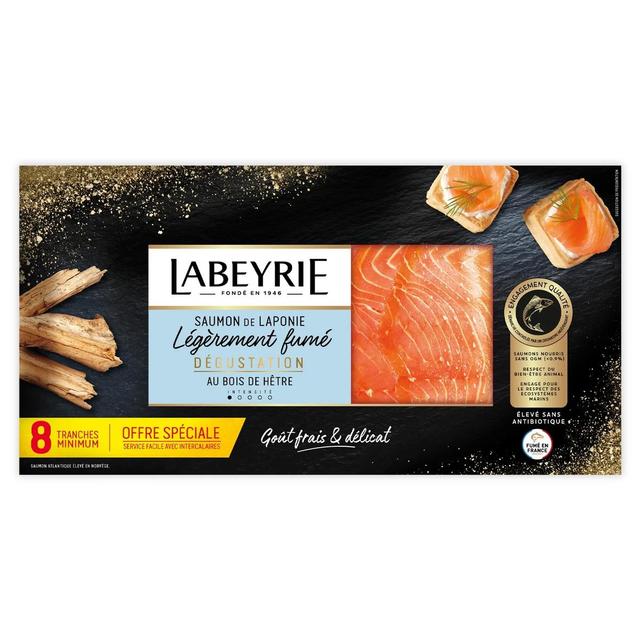 3033610088738 - Labeyrie - Saumon Fumé de Laponie Légerement Fumé