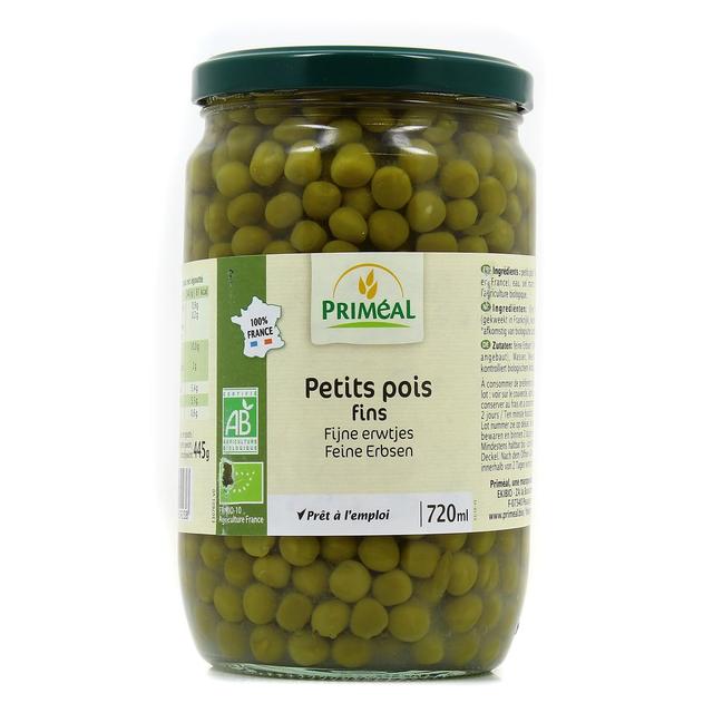 3700477609238 - Priméal - Petits pois bio fins Origine France