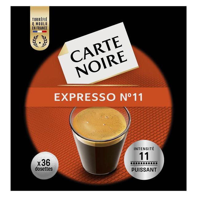 8000070000339 - Carte Noire - Café dosettes espresso intensité 11