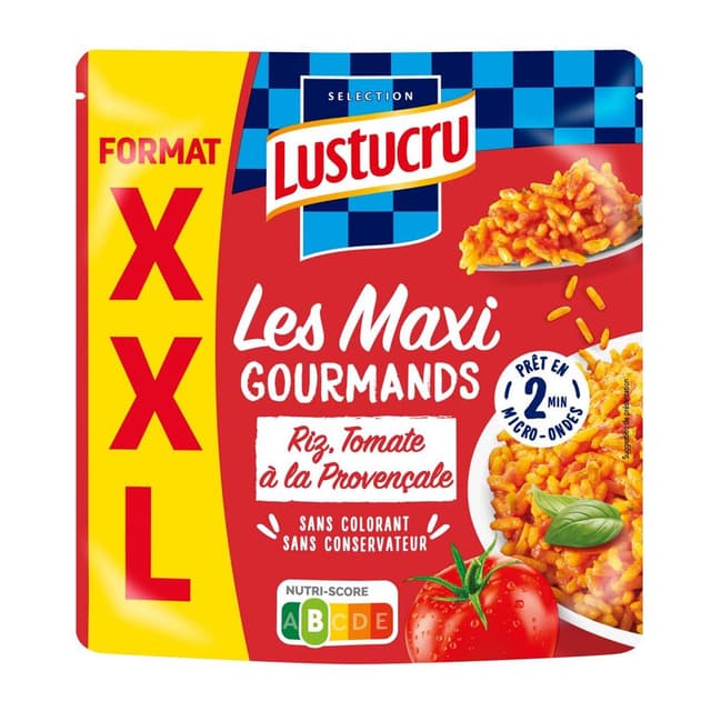 3760341070939 - Lustucru - Riz Express Tomate à la provençale Micro-ondes