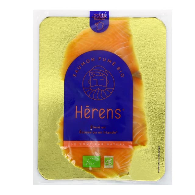 3760048921039 - Herens - Saumon fumé Ecosse Bio, 80g
