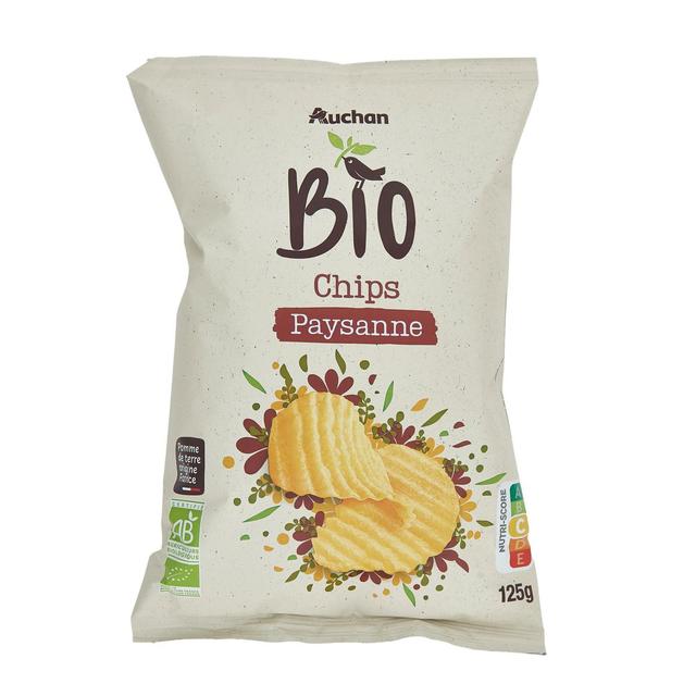 3596710482139 - Auchan BIO - Chips paysanne Bio