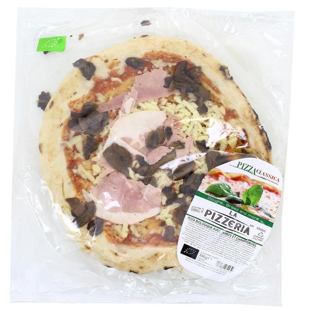8052282082139 - La Pizzeria - Pizza Reine Jambon et Champignon Bio