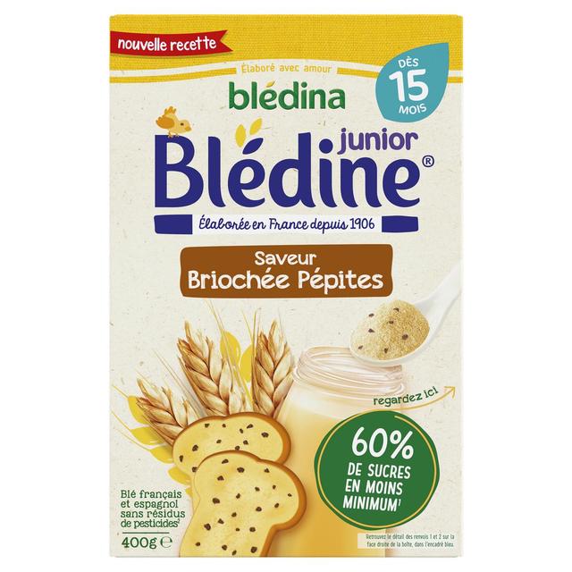 3041091343239 - Blédina - Blédine - Céréales saveur Briochée Pépites Bébé Dès 15 mois