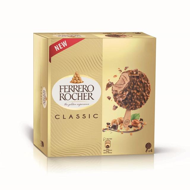 8000500363539 - Ferrero Rocher - Mini Bâtonnets glacés Classic- Noisettes et Chocolat au lait