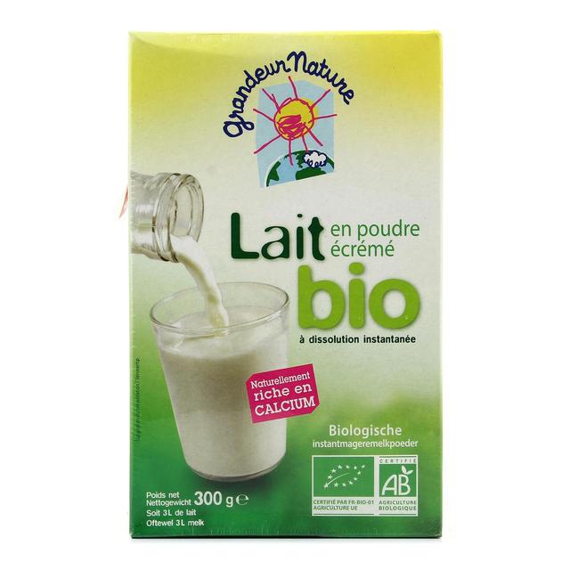 3252920034239 - Grandeur nature - Lait en poudre écrémé bio